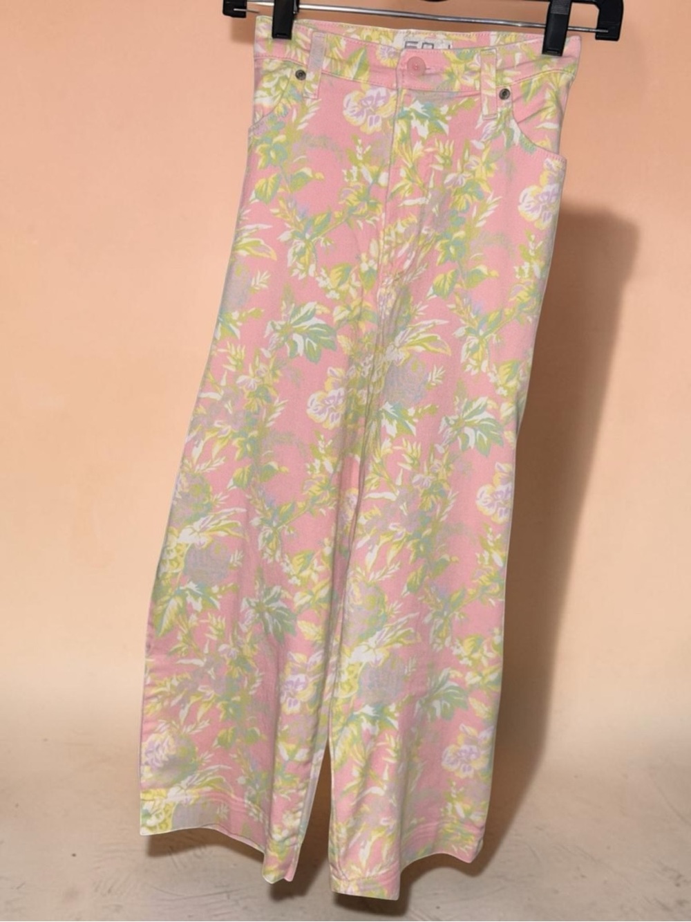 Cotton Floral Capris